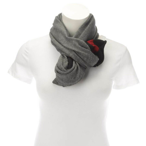 ARMANI JEANS Damen Schal/Tuch aus Wolle in Grau