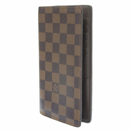 Portefeuille Louis Vuitton Brazza en toile damier