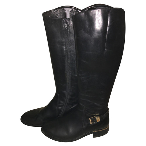 HÖGL Women's Stiefel aus Leder in Schwarz Size: EU 37