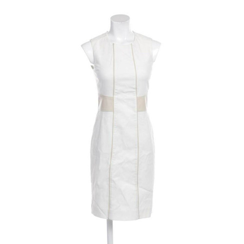 BELSTAFF Damen Kleid aus Baumwolle in Weiß Größe: DE 40