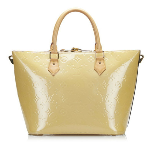 Louis Vuitton Beige Monogram Vernis Leather Montebello mm Tote Bag