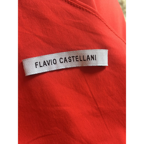 FLAVIO CASTELLANI Donna Vestito in Cotone in Rosso