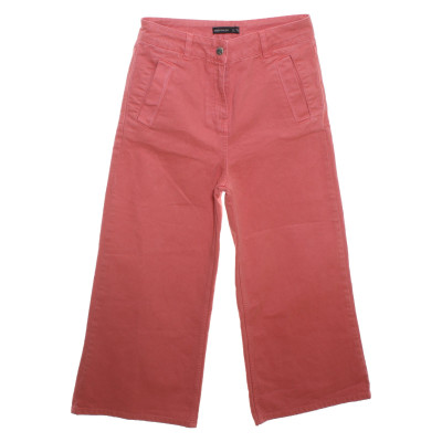 Karen Millen Paire de Pantalon en Coton en Rose/pink