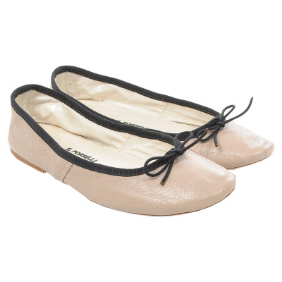 J. Crew Slippers/Ballerinas Leather in Cream