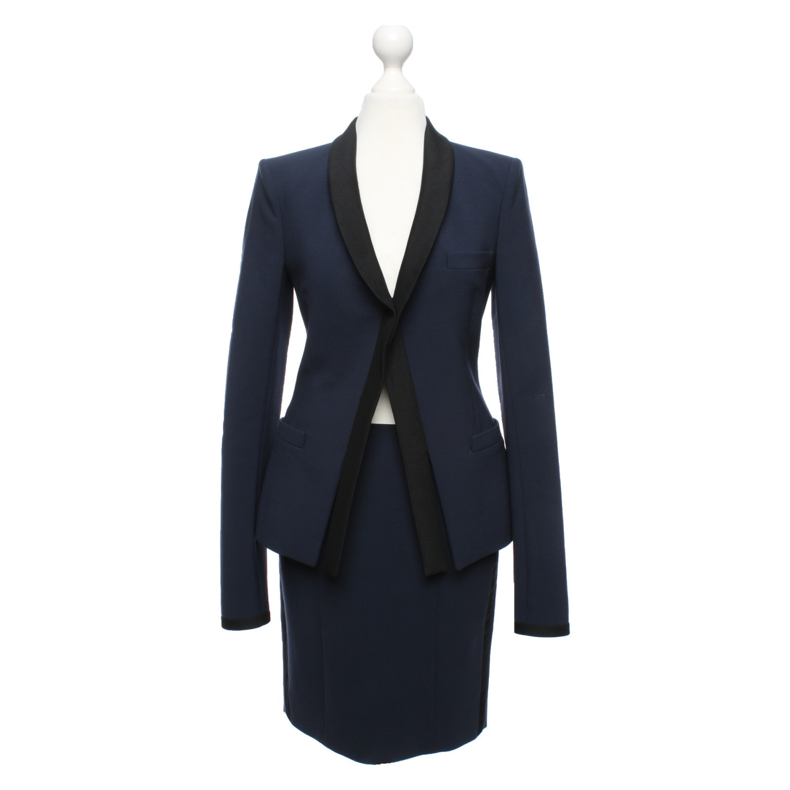 BALENCIAGA Women's Anzug in Blau Size: FR 34 | Second Hand