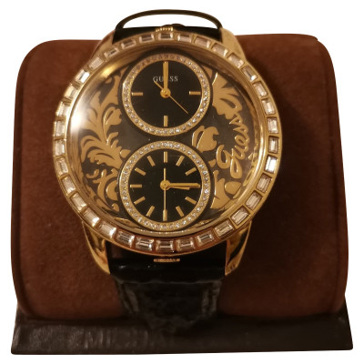 Guess Watch Leather in Gold