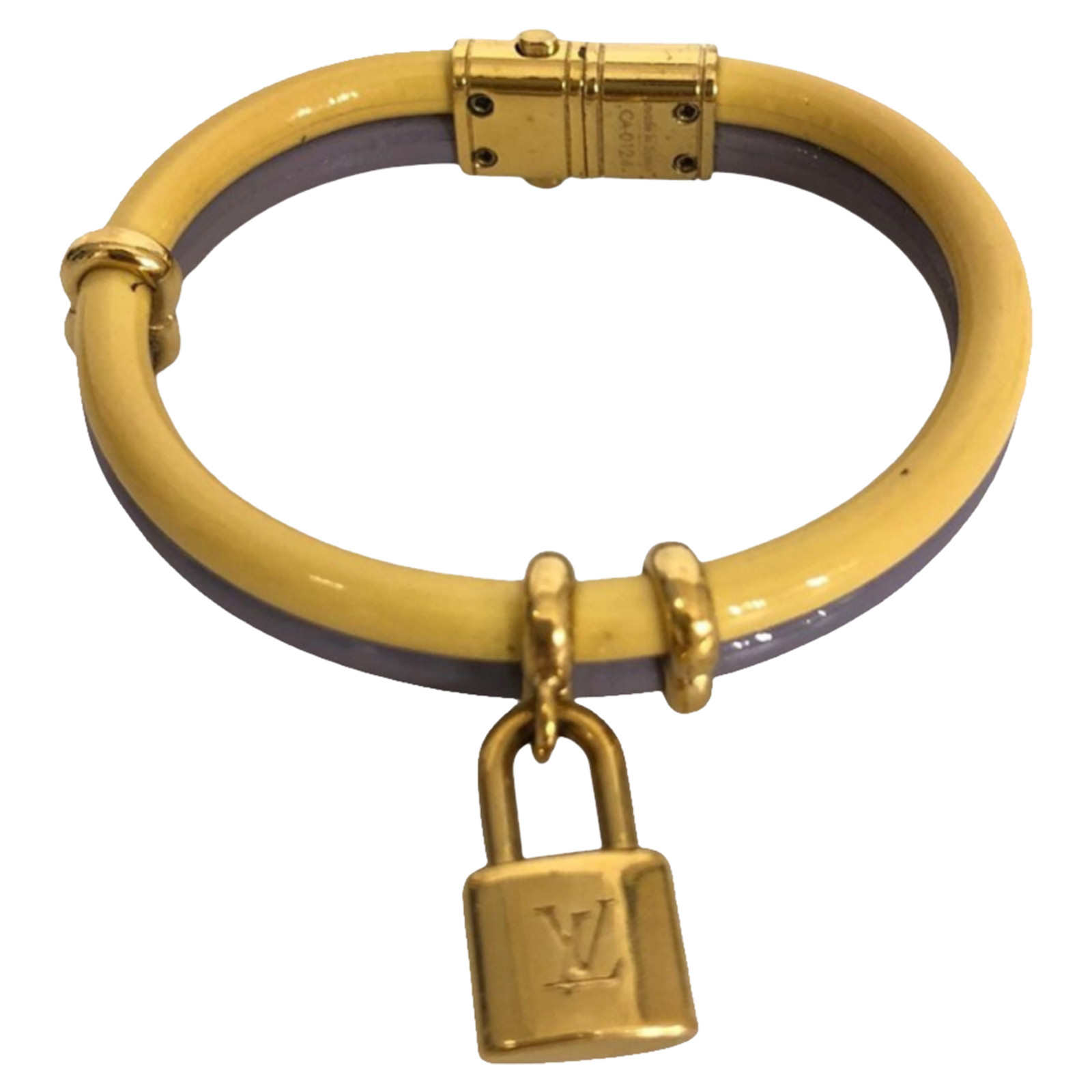 Louis Vuitton Armreif/Armband aus Leder - Second Hand Louis Vuitton Armreif/ Armband aus Leder gebraucht kaufen für 350€ (7993083)