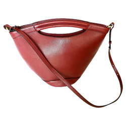 Delvaux Brown Leather Louise Hobo Delvaux