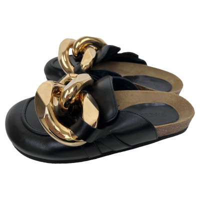 Jw Anderson Slippers/Ballerinas Leather in Black