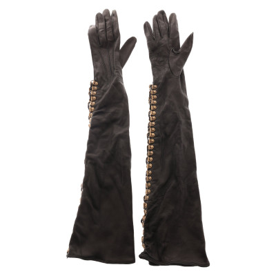 Burberry Handschuhe aus Leder in Schwarz