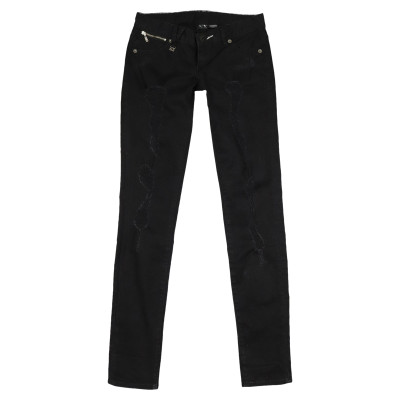 Armani Exchange Jeans Katoen in Zwart