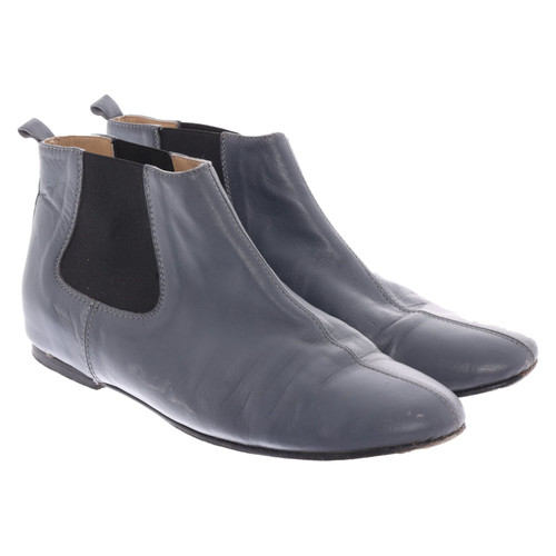FABIO RUSCONI Women's Ankle boots Leather in Grey