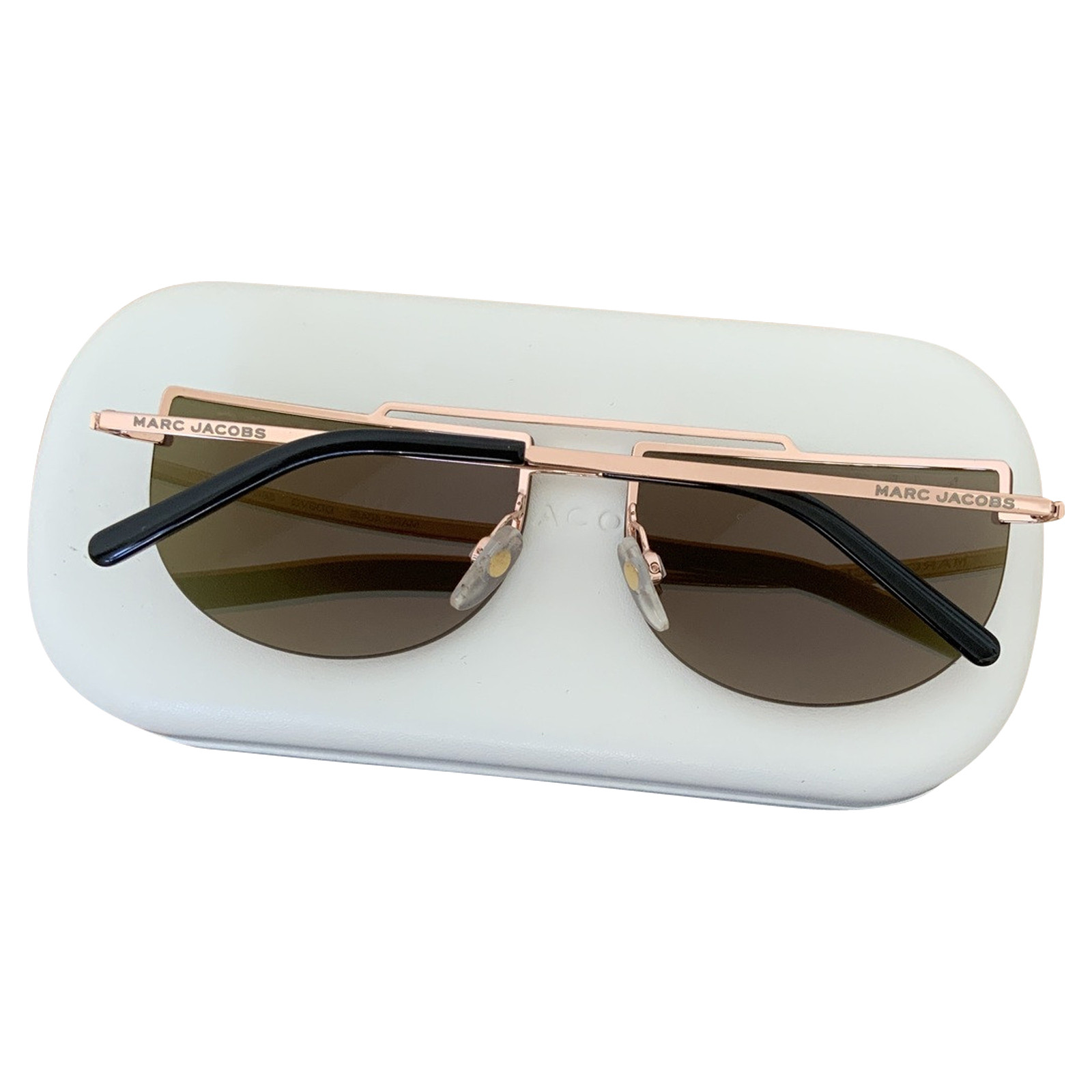 MARC JACOBS Women's Sonnenbrille in Gold | Second Hand