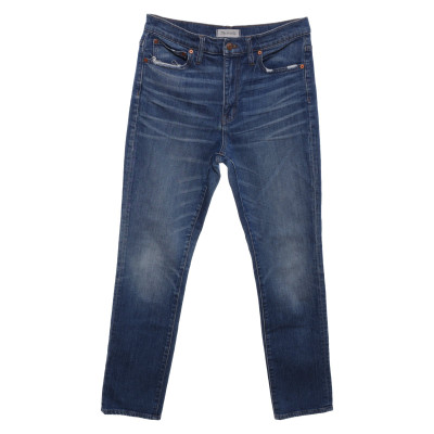 Madewell Jeans aus Baumwolle in Blau