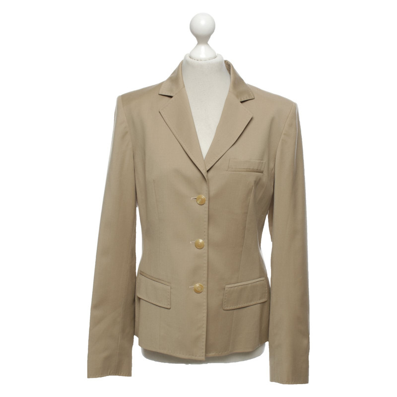 WOLFORD Damen Blazer aus Wolle in Beige Gr e DE 38