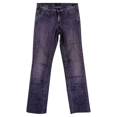 Armani Jeans Jeans aus Baumwolle in Violett
