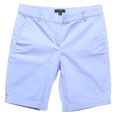 J. Crew Shorts Cotton in Blue