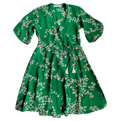 Faithfull The Brand Kleid aus Viskose in Grün