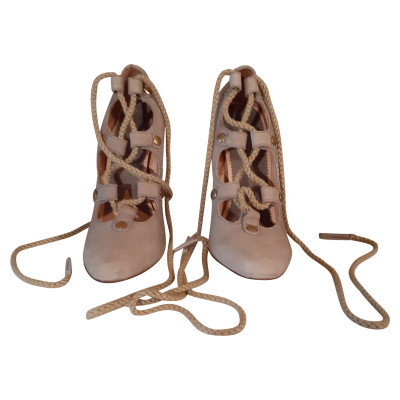 Vivienne Westwood Lace-up shoes Suede in Beige