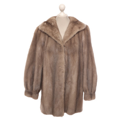 Saga Mink Jacket/Coat Fur in Beige