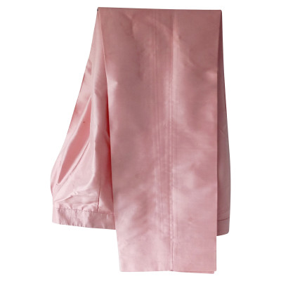 Carolina Herrera Paire de Pantalon en Soie en Rose/pink