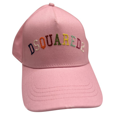 Dsquared2 Chapeau/Casquette en Coton en Rose/pink