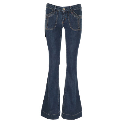 Barbara Bui Jeans in Cotone in Blu