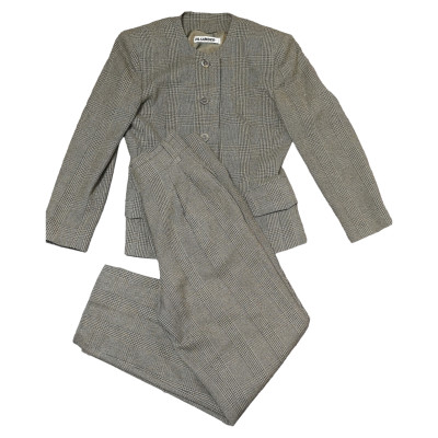 Jil Sander Suit Wool in Khaki