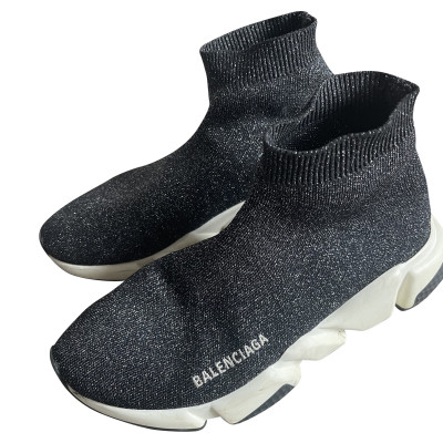 Balenciaga Trainers Jersey in Silvery