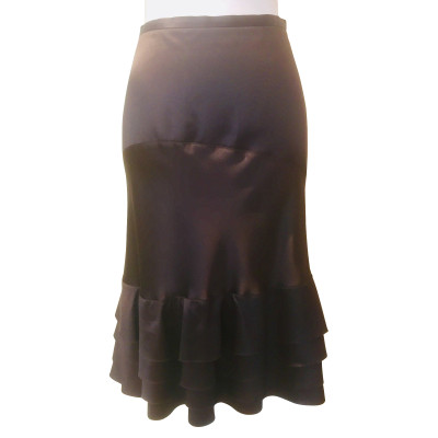 Michael Kors Skirt Silk in Brown