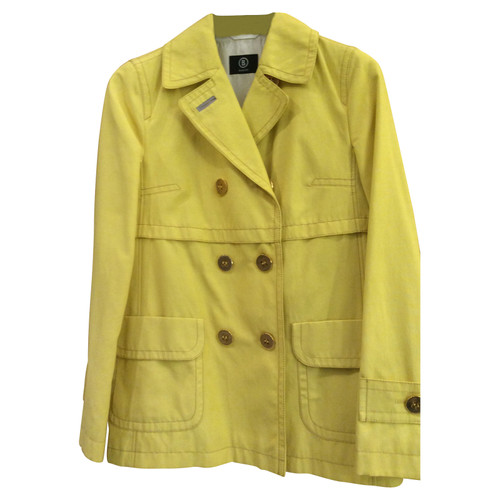 BOGNER Damen Jacke/Mantel aus Baumwolle in Gelb Größe: DE 36