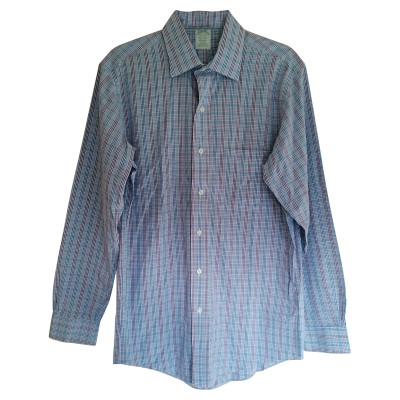Brooks Brothers Top Cotton in Blue