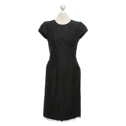 HUGO BOSS Women's Kleid in Schwarz Size: DE 40 | Second Hand