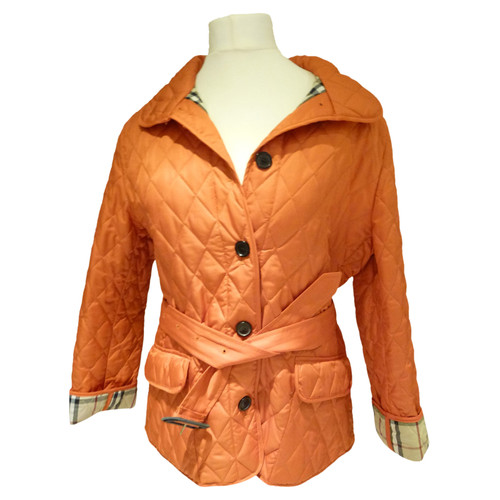 Burberry coat sales womens orange