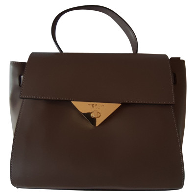 Tosca Blu Handbag Leather in Taupe