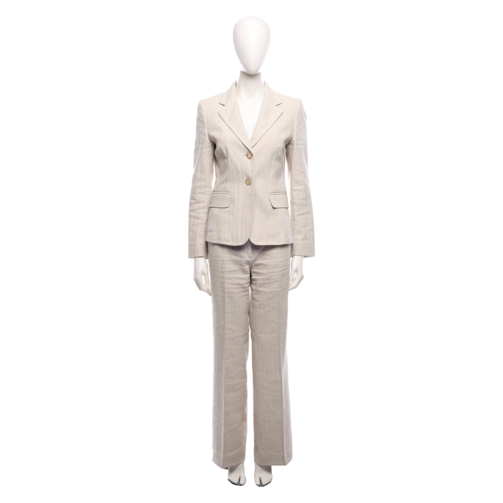 MAX MARA Women's Suit in Cream Size: DE 34 | Second Hand