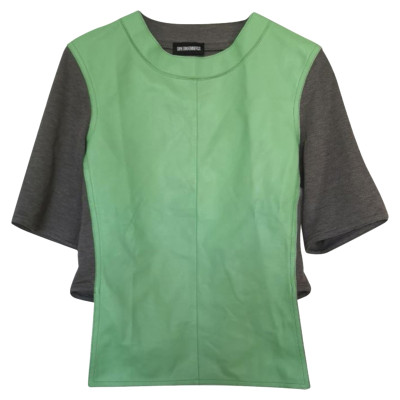 Bikkembergs Top Leather in Green