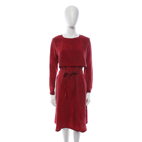 COS Dames Kleid in Rot in Maat: DE 36 | Tweedehands