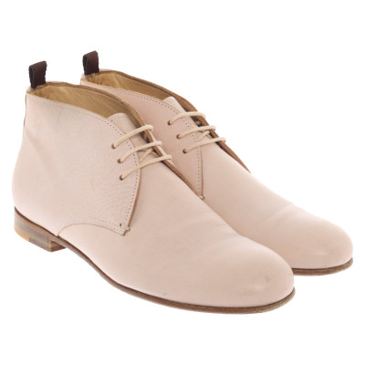 Jil Sander Lace-up shoes Leather in Nude