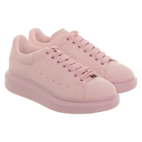 ALEXANDER MCQUEEN Dames Sneakers aus Leder in Rosa / Pink