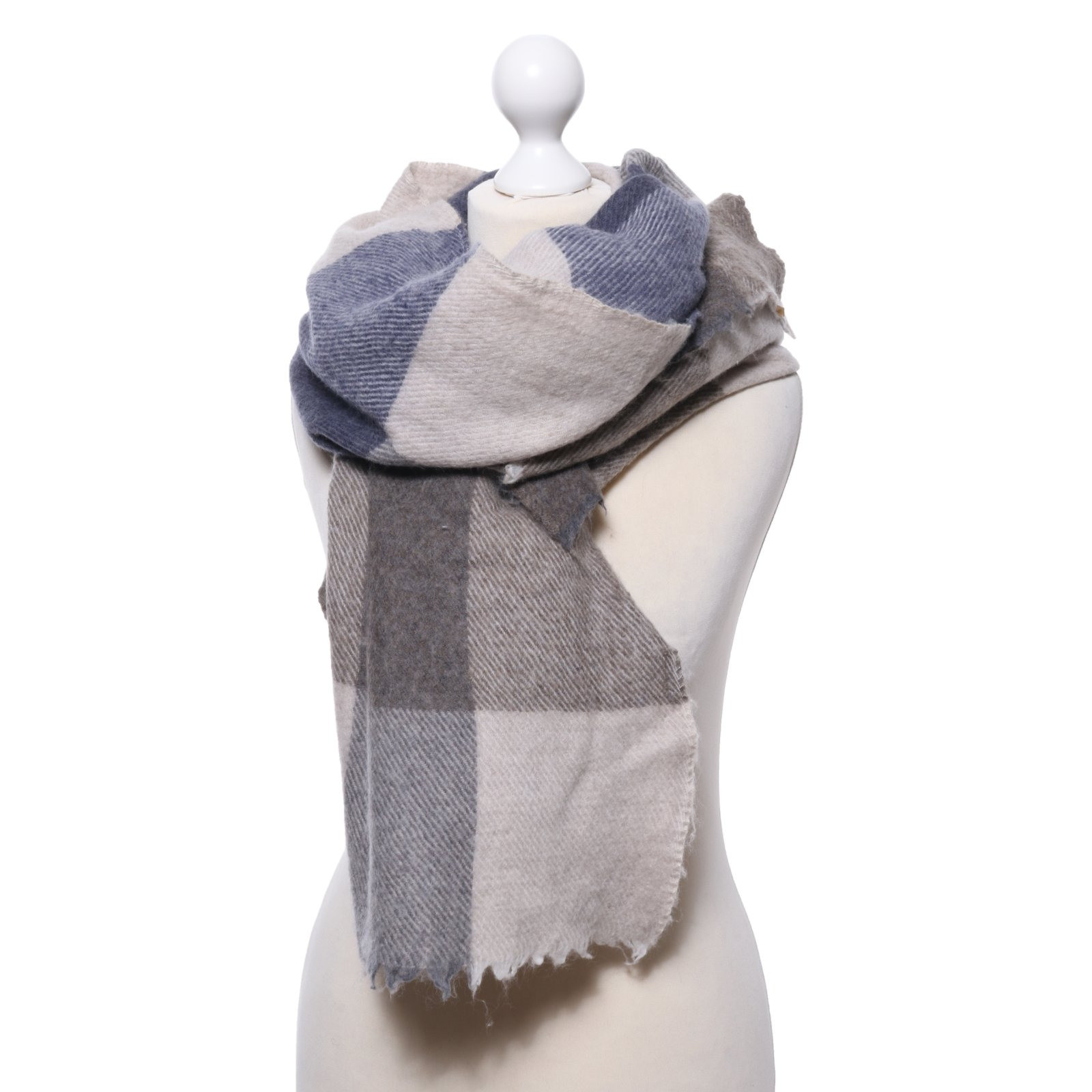 EPICE Damen Schal/Tuch aus Wolle in Grau | Second Hand