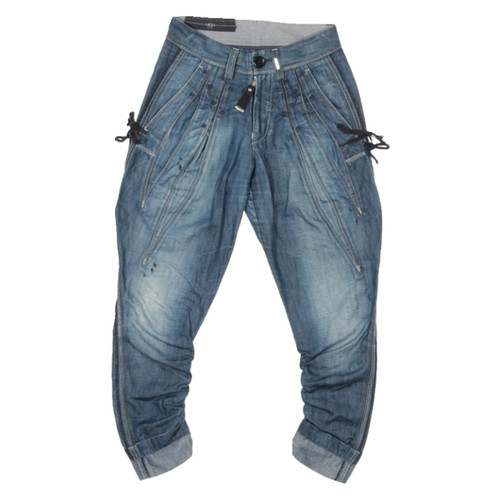 HIGH USE Dames Jeans in Blauw in Maat: IT 38 | Tweedehands