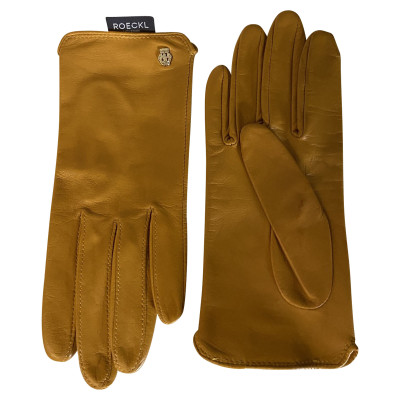 Roeckl Gloves Leather in Ochre