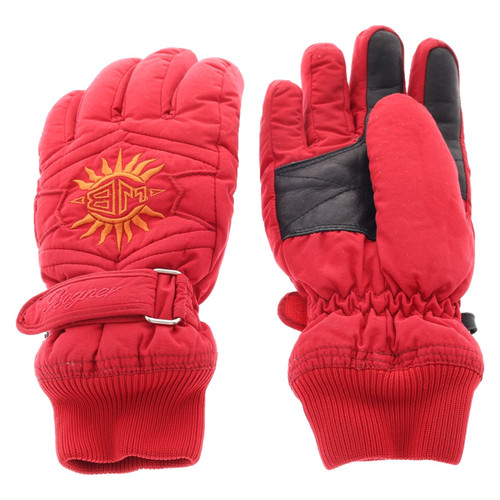 BOGNER Damen Handschuhe in Rot | Second Hand