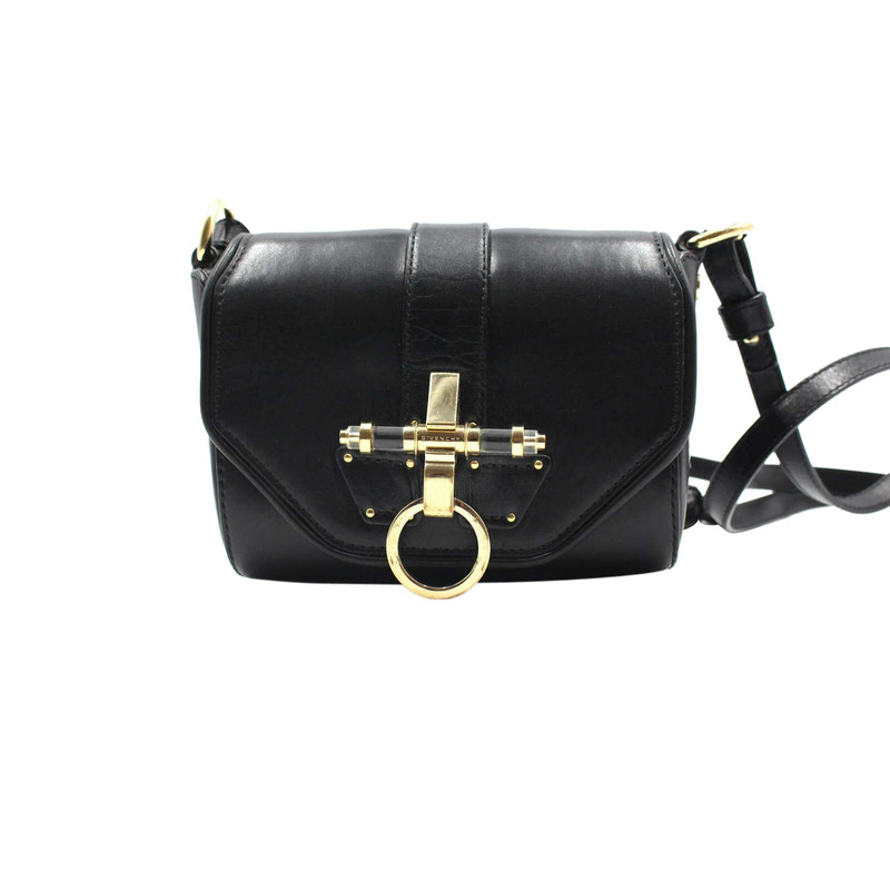 Taschen Schultertaschen Givenchy Obsedia Leather Shoulder Bag 