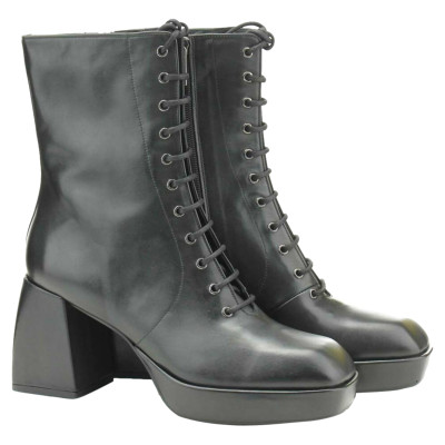 Pons Quintana Ankle boots Leather in Black