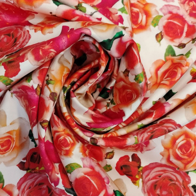 Dolce & Gabbana Sciarpa in Cotone in Rosa