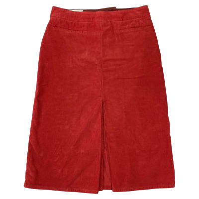 Stella McCartney Skirt Cotton in Red