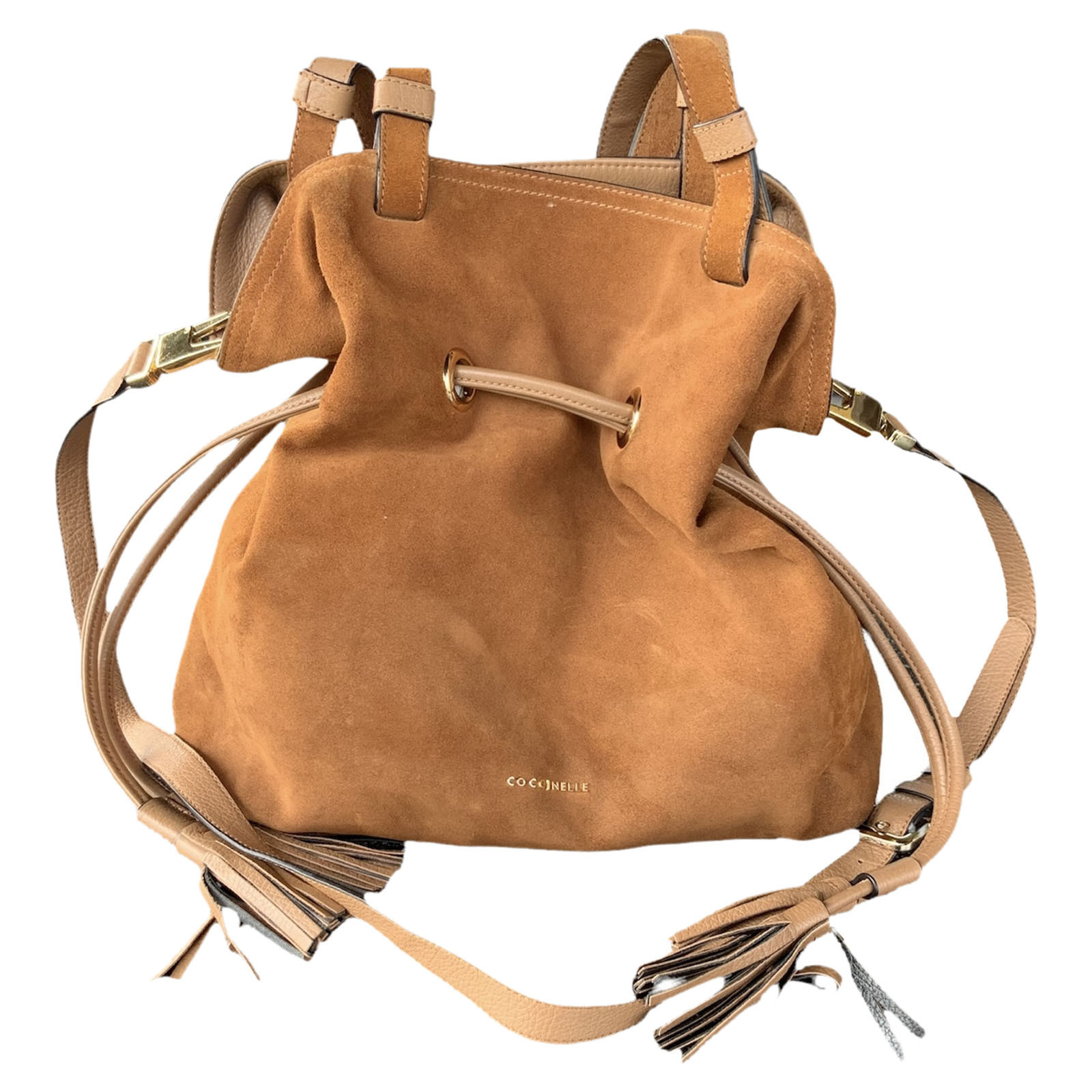 Coccinelle Handtasche aus Wildleder in Braun - Second Hand Coccinelle  Handtasche aus Wildleder in Braun gebraucht kaufen für 93€ (8202795)