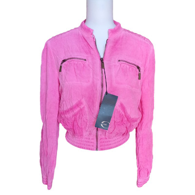 Roberto Cavalli Jacket/Coat in Pink